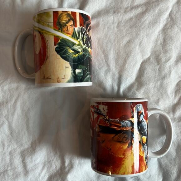 Galerie Star Wars Coffee Mugs Luke v. Darth Vader / Han v. Boba Fett - Picture 8 of 8